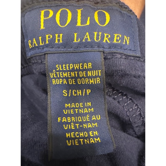 Polo Ralph Lauren Mens Sleepwear Jogger Lounge Pants small cotton sweatpants - Picture 7 of 8
